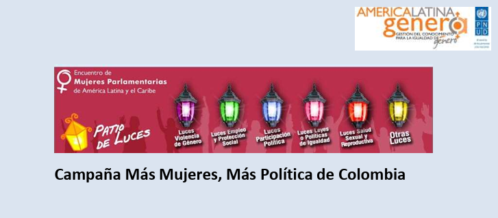 Campaña Más Mujeres, Más Política de Colombia